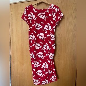 Women’s floral body con Maternity dress size L